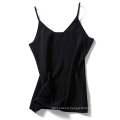 PK18A29HX Pure Cashmere Camisole Vests V Neck